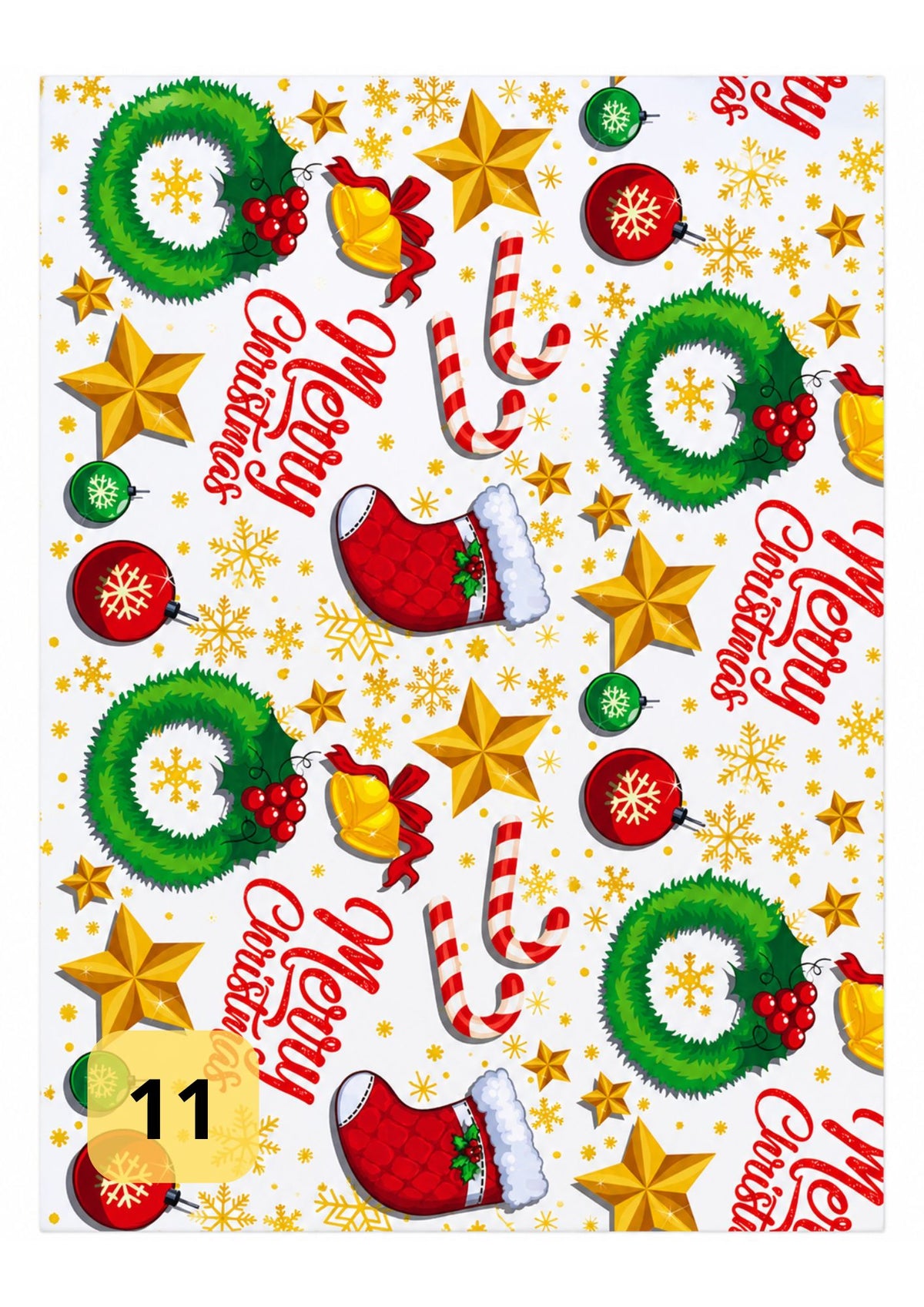 Papel de regalo navideño