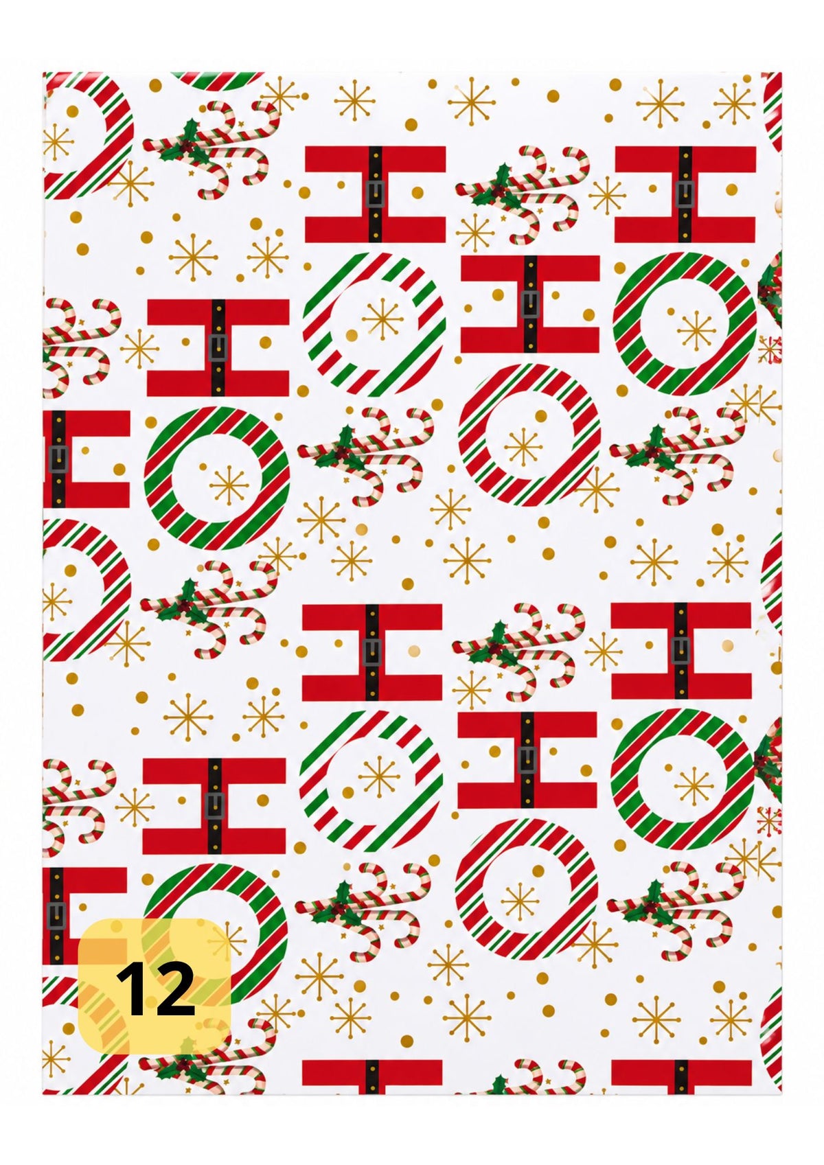 Papel de regalo navideño