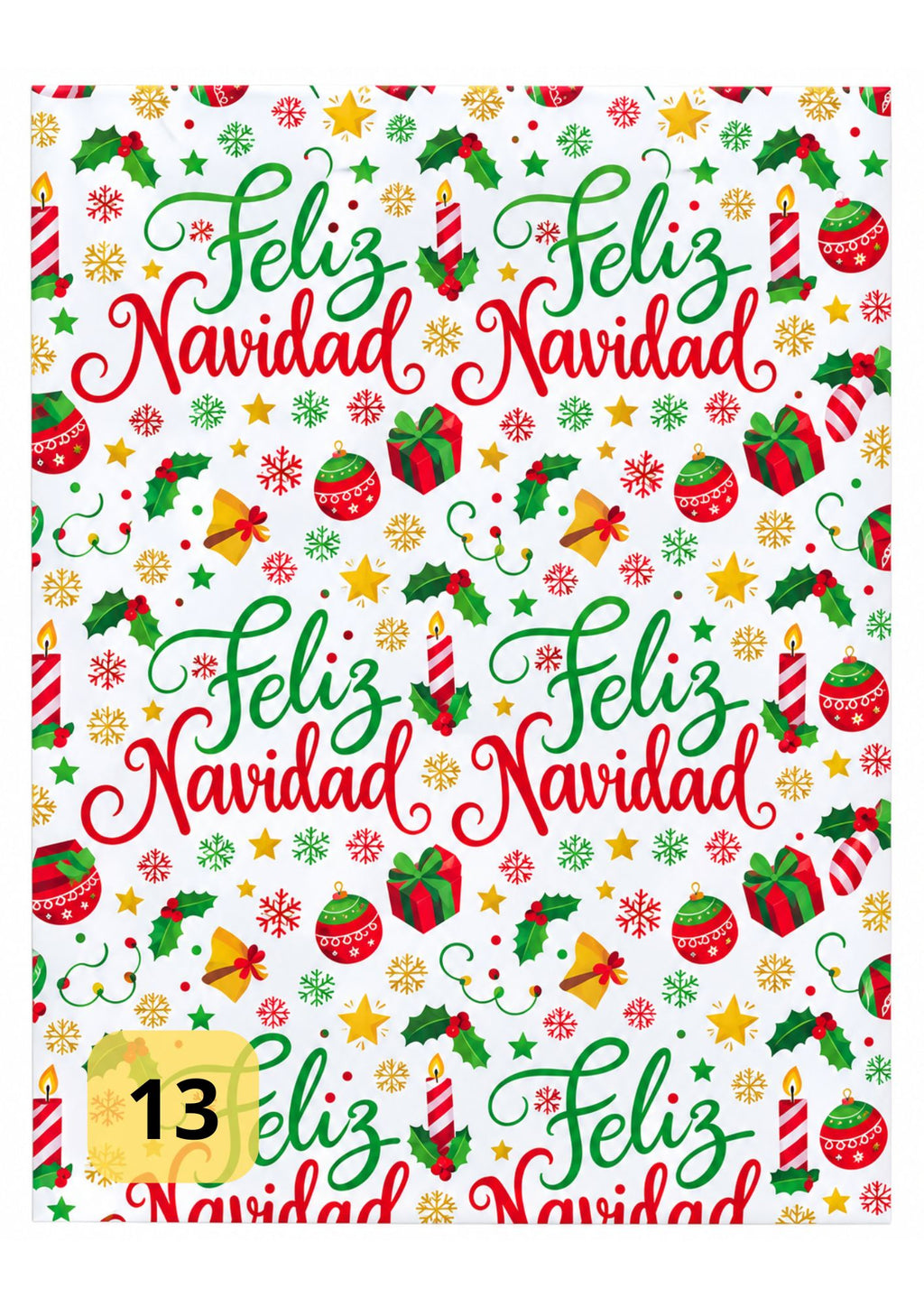 Papel de regalo navideño