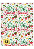 Papel de regalo navideño