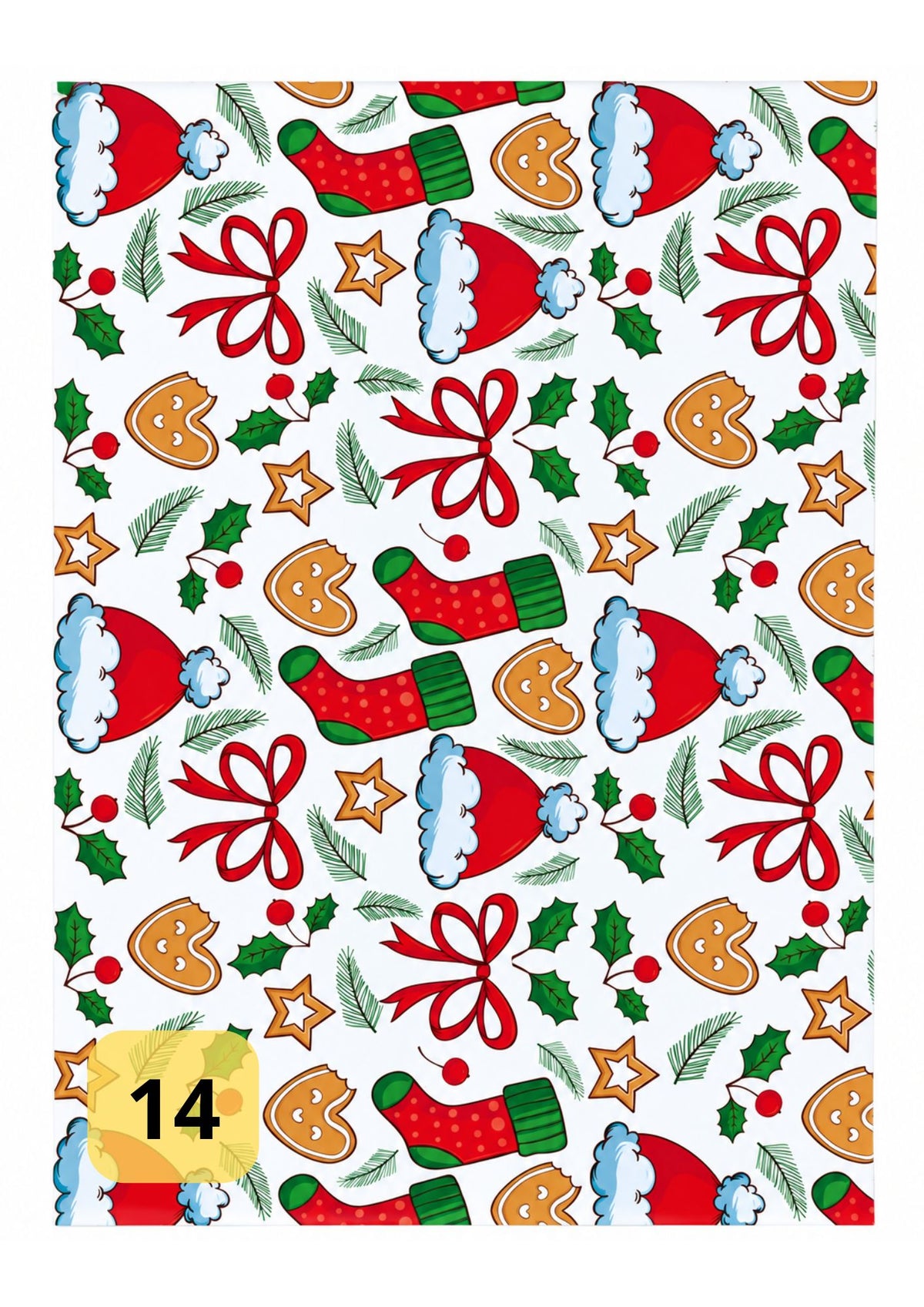Papel de regalo navideño