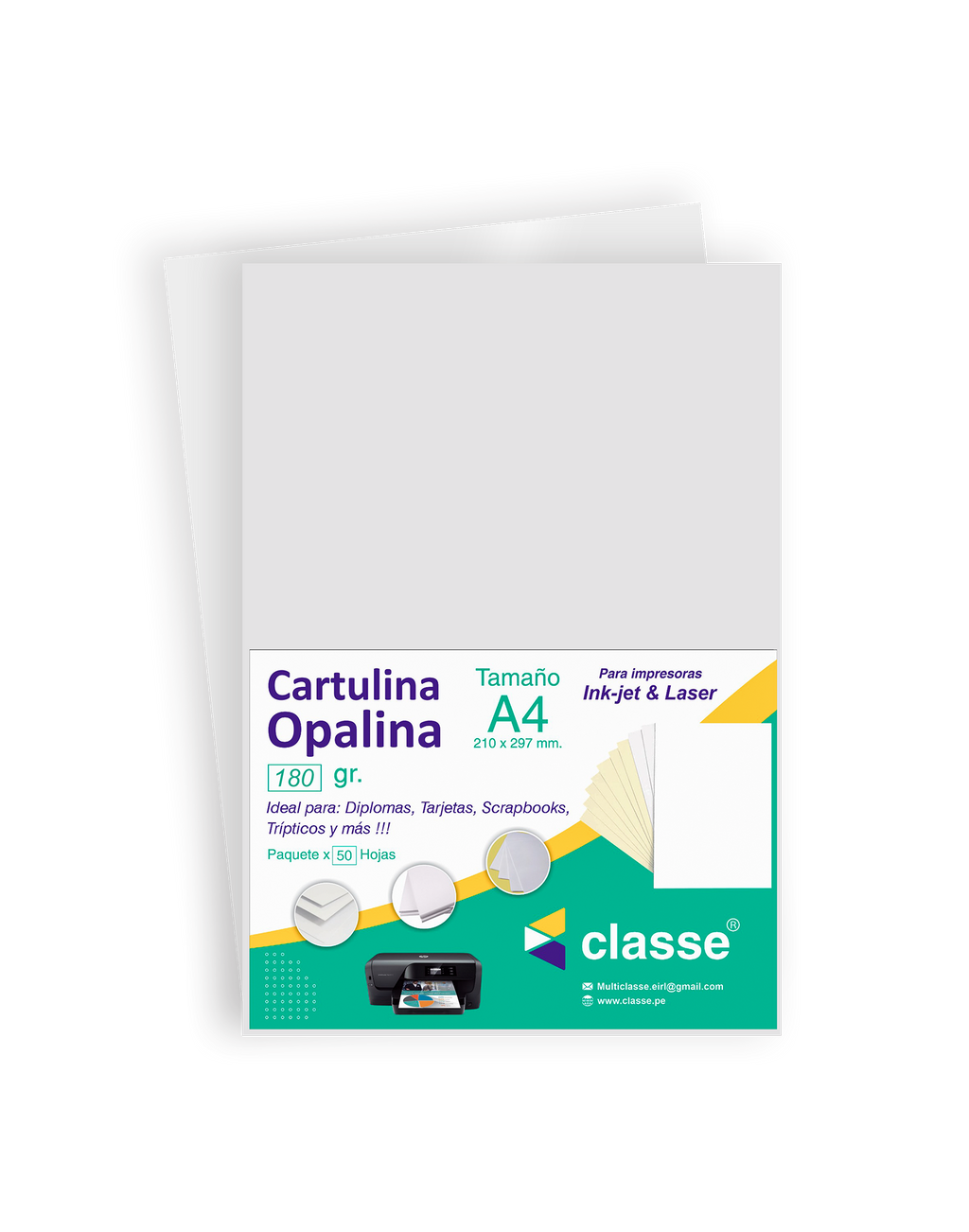 Cartulina Opalina 180 gr