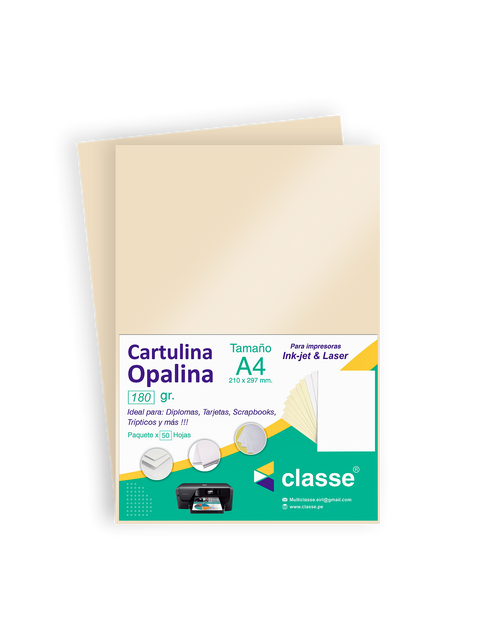 Cartulina Opalina 180 gr