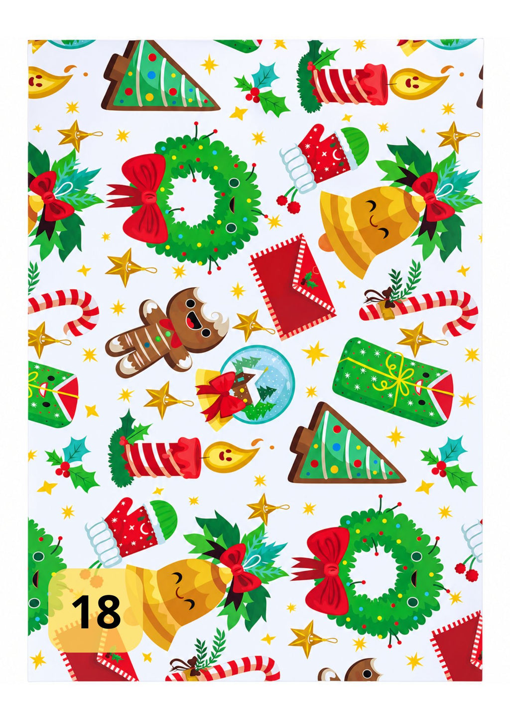 Papel de regalo navideño