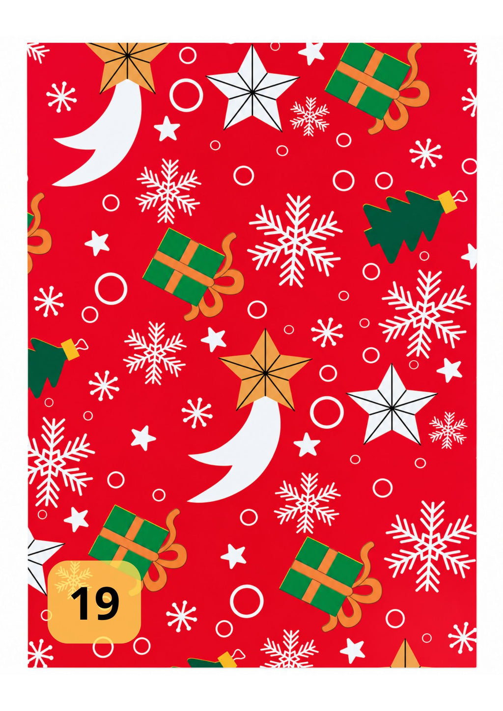 Papel de regalo navideño