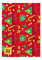 Papel de regalo navideño