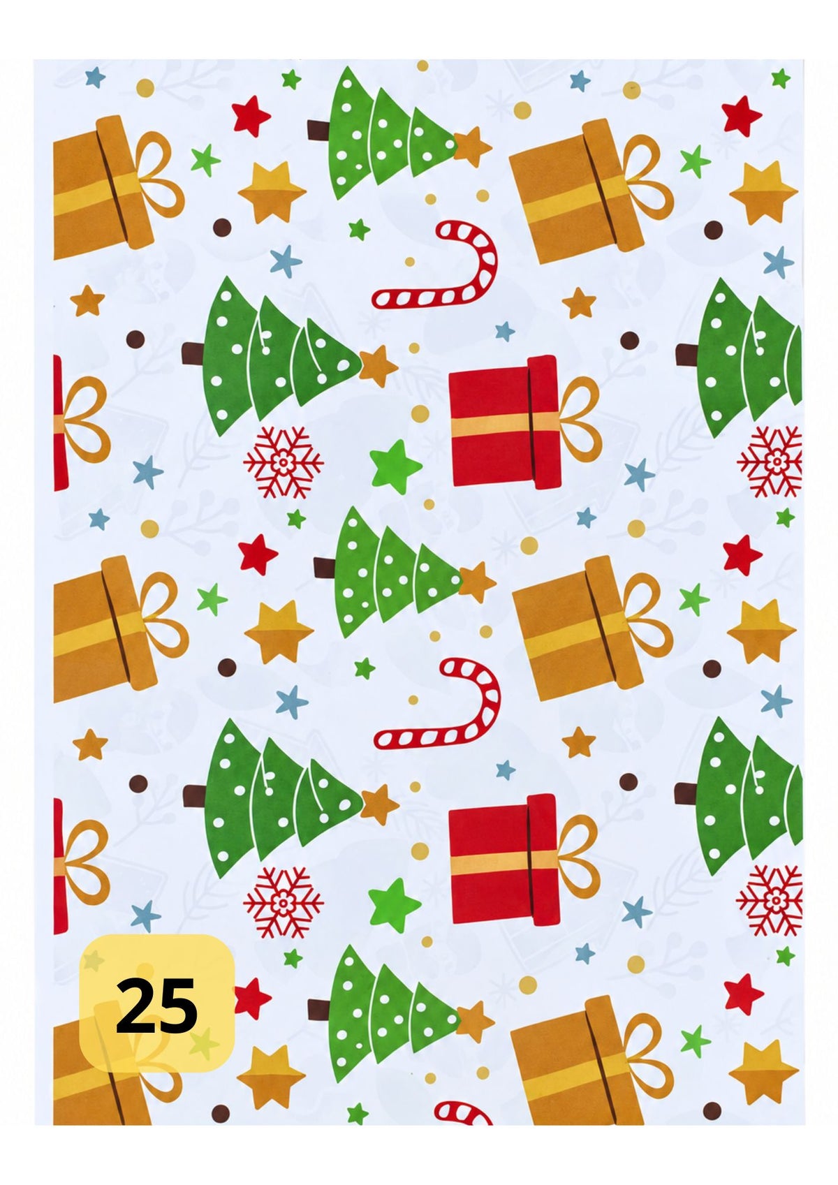Papel de regalo navideño