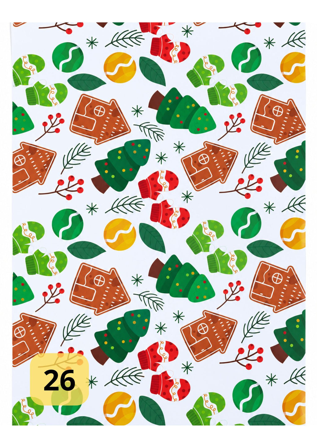 Papel de regalo navideño
