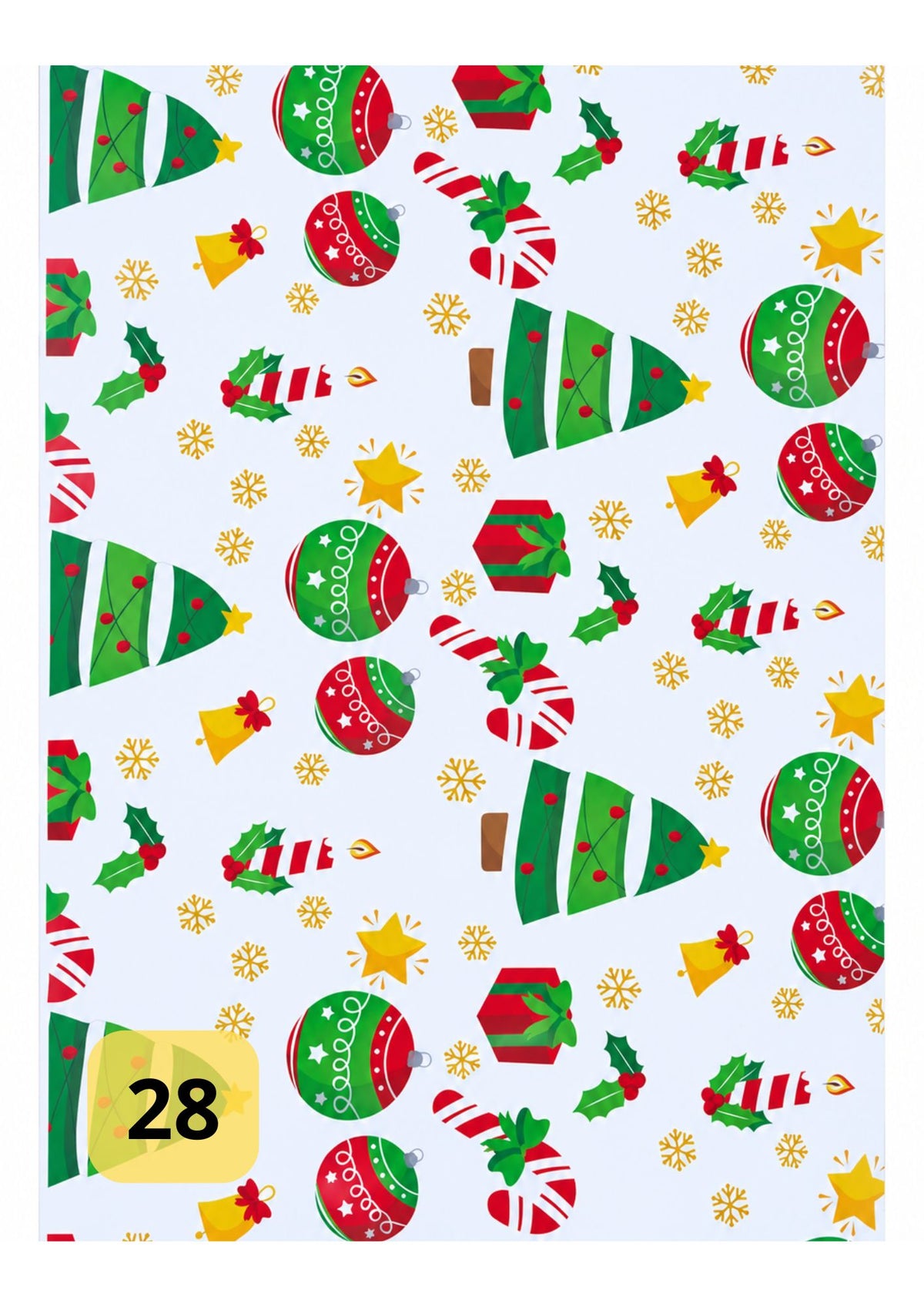 Papel de regalo navideño