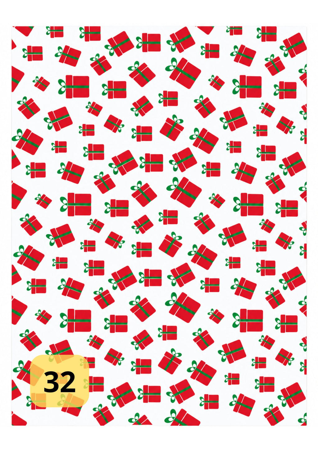 Papel de regalo navideño