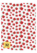Papel de regalo navideño
