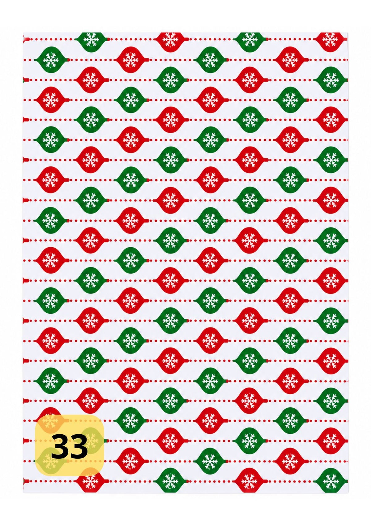 Papel de regalo navideño