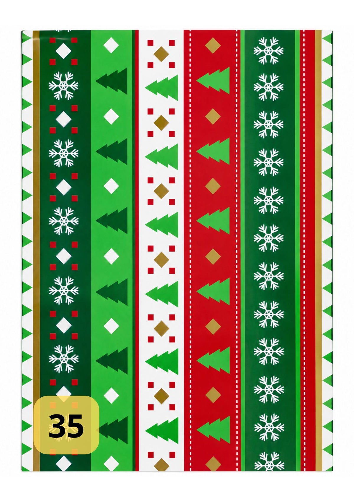 Papel de regalo navideño