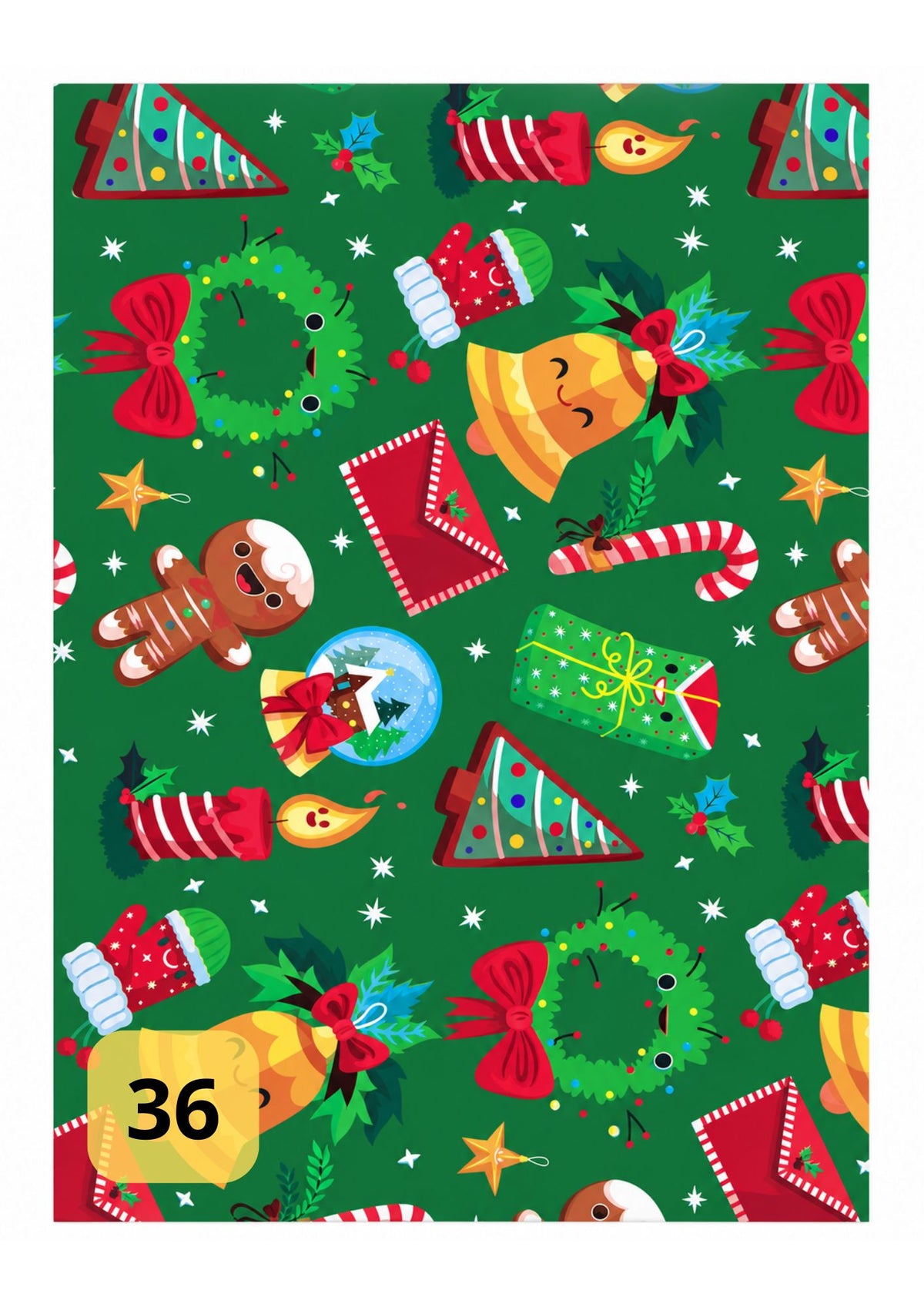 Papel de regalo navideño