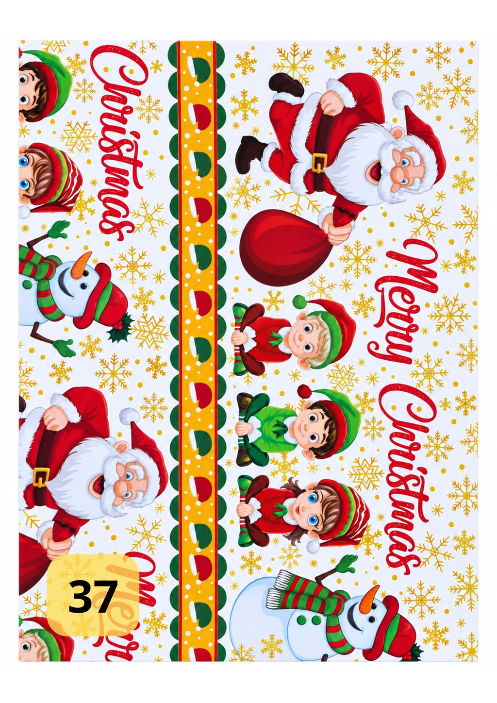 Papel de regalo navideño