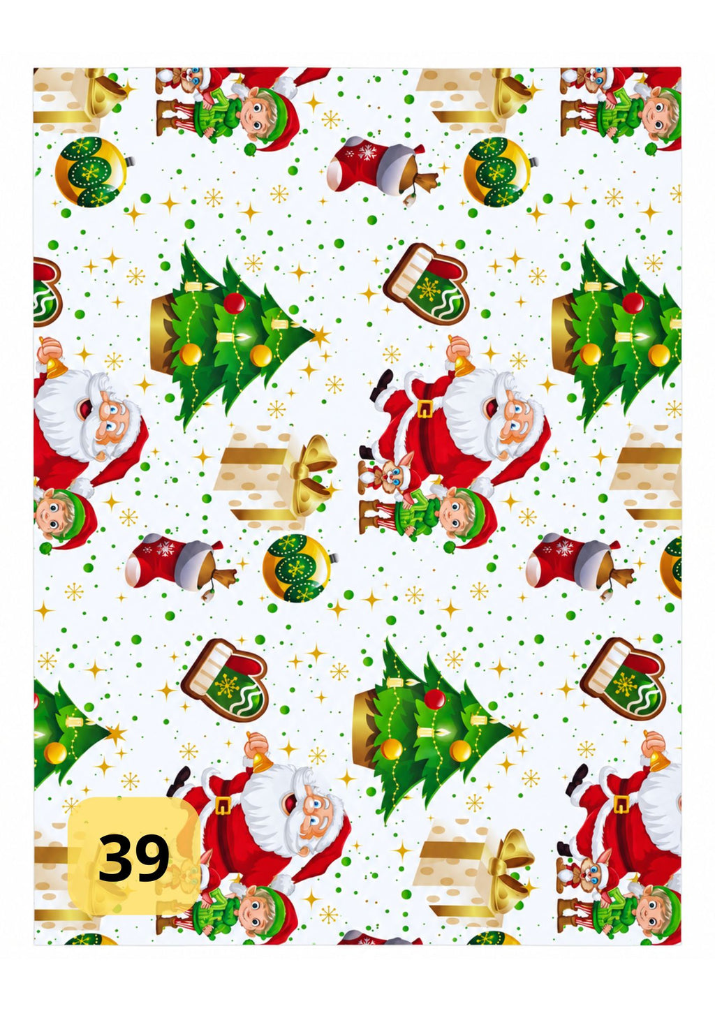 Papel de regalo navideño