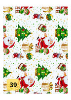 Papel de regalo navideño