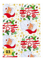 Papel de regalo navideño