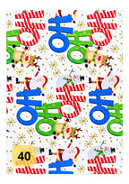 Papel de regalo navideño