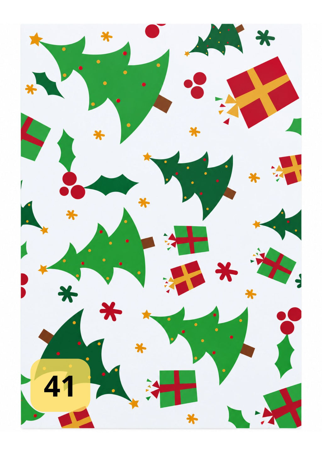 Papel de regalo navideño