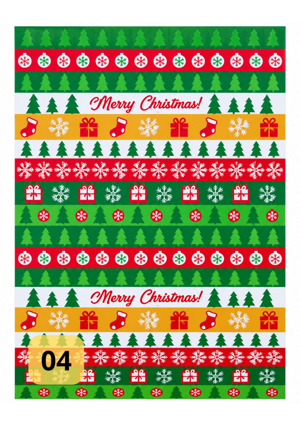 Papel de regalo navideño
