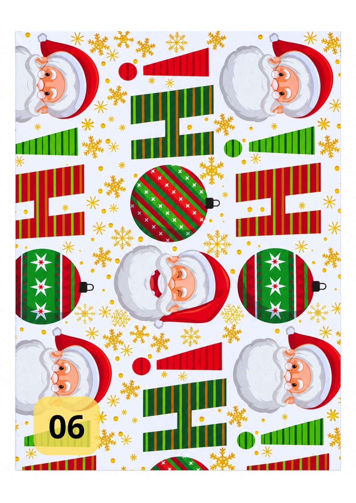 Papel de regalo navideño