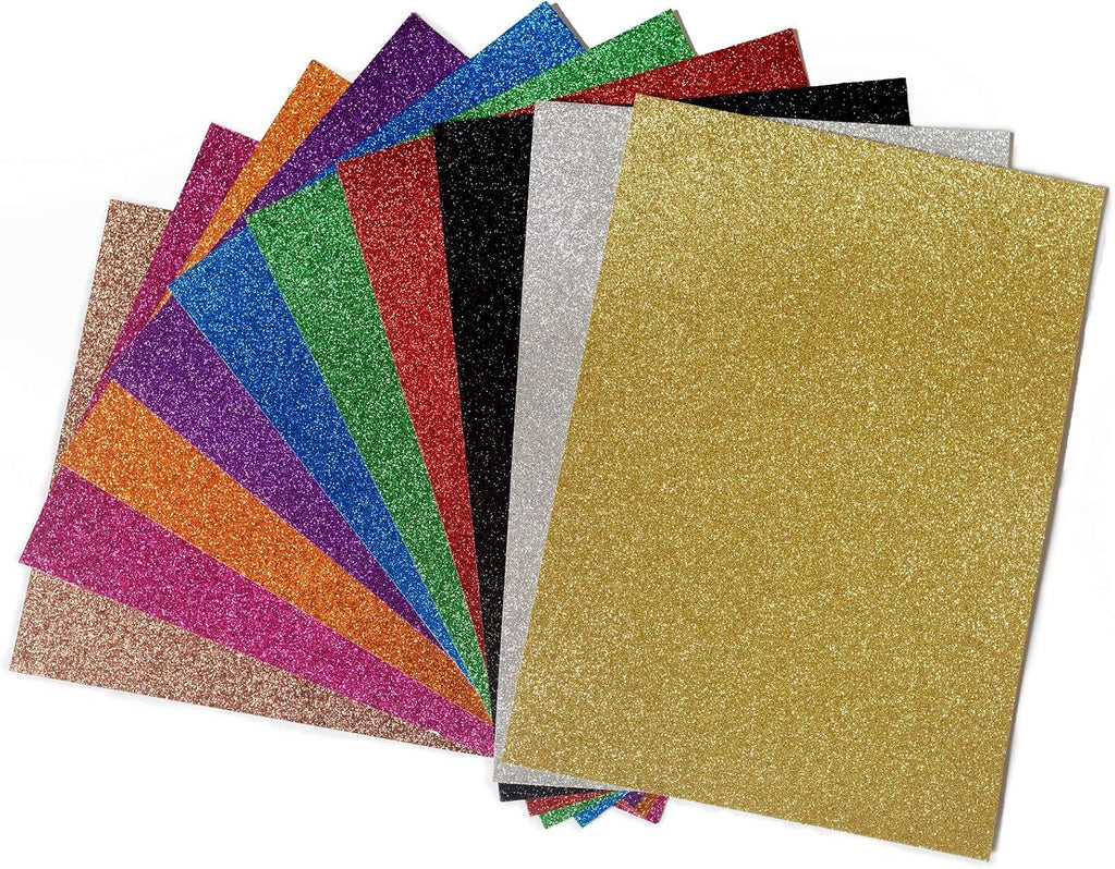 Cartulina Escarchada Glitter