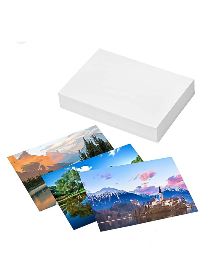 Papel Fotográfico Mate Adhesivo A4 - 135gr