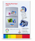 Papel Fotográfico Imantado
