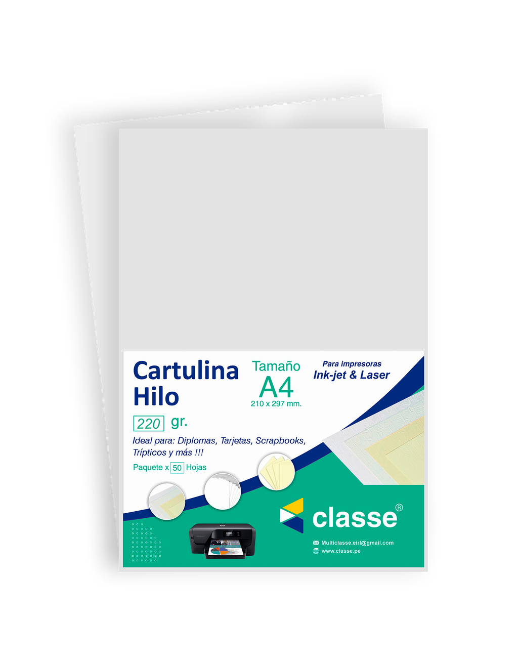 Cartulina Hilo - 220g