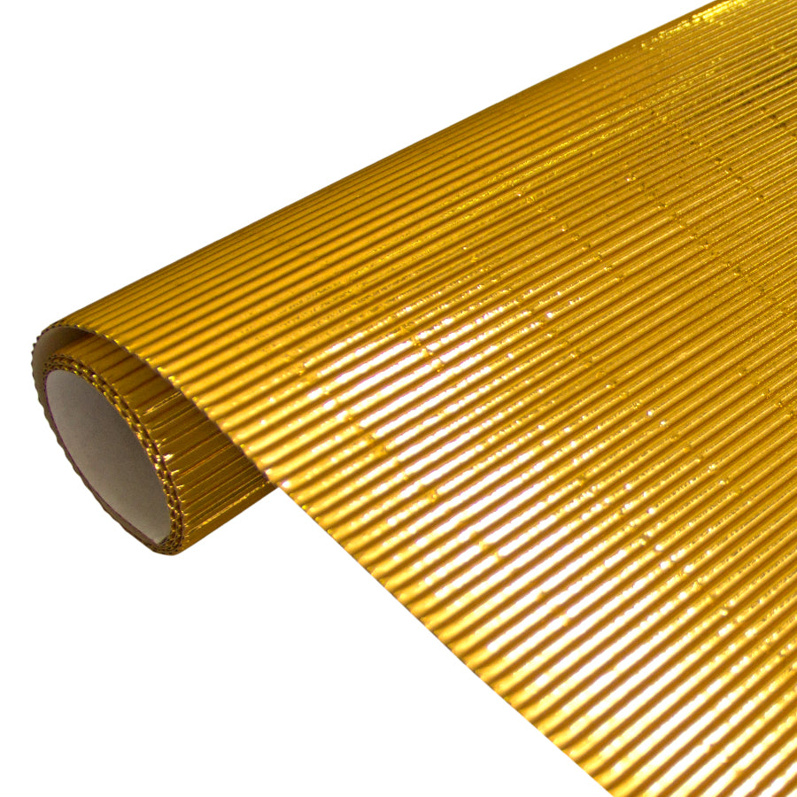 Cartulina Corrugada Metálica