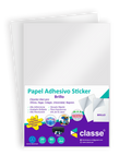 Papel Fotográfico Brillo con Adhesivo A4 - 90gr